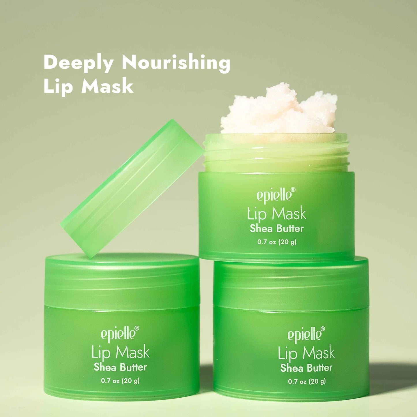 Epielle Lip Care Heroes Buff & Shine, Sugar Scrub & Sleeping Mask Lip Care Kit, Exfoliate & Hydrate, 2-Piece Set for Day & Night Care, K-Beauty