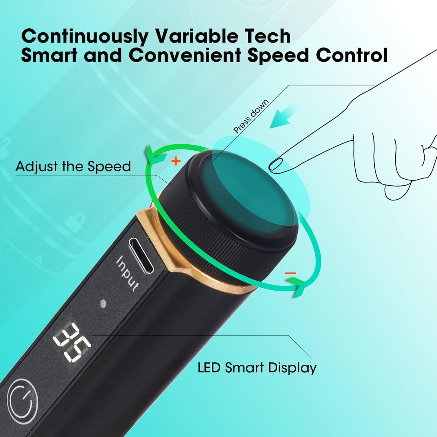 Cordless Nail Drill - 35000RPM Rechargeable Electric Nail File Kit for Acrylic Gel Nails | Professional Manicure & Pedicure Tool