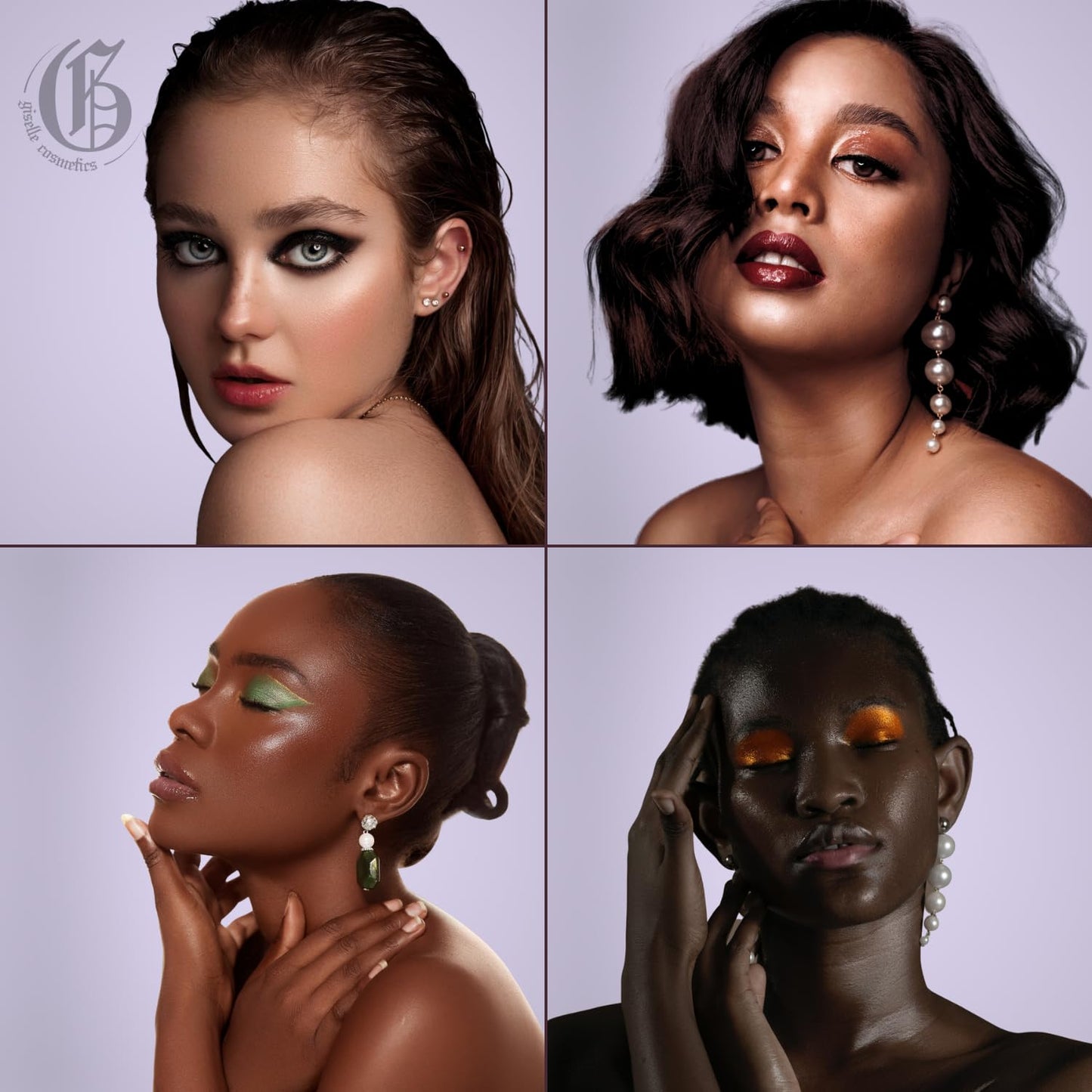 Giselle Cosmetics Olive Gold Mineral Eyeshadow Single, Organic Gold Eyeshadow, Non-Toxic Loose Powder, Olive Green Mineral Eye Shadow, Makeup Pigments