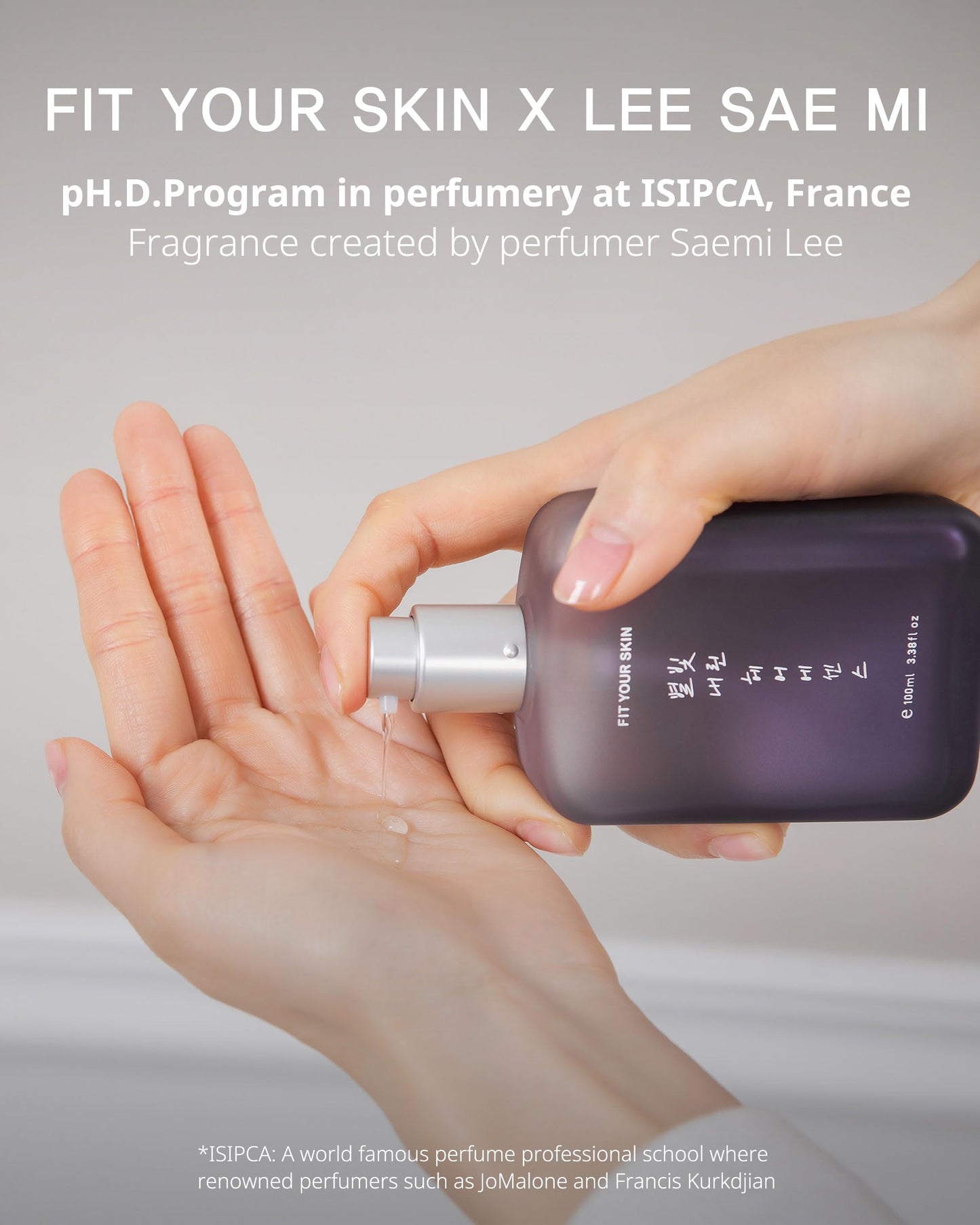 FIT YOUR SKIN Star Shine Hair Essence (3.38 oz) – Perfumer-Crafted Floral Musk Hair Oil Serum – Lightweight Anti-Frizz Treatment for Flyaways & Dry Ends, Sacha Inchi & Argan Oil, Non-Greasy K-Beauty