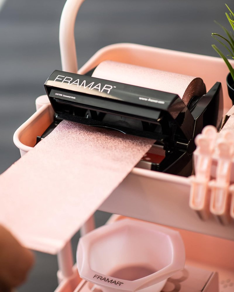 Back in Black Embossed Aluminum Foil Roll - 320 ft | Rosé All Day Embossed Foil Roll - 320 ft
