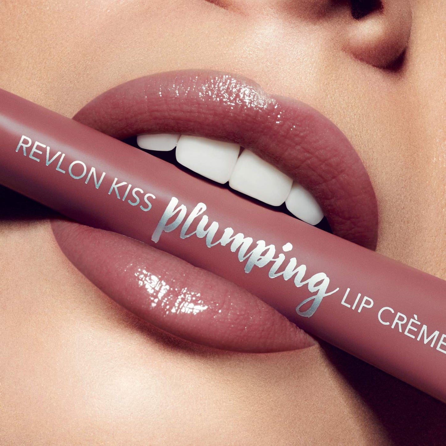 REVLON Kiss Plumping Lip Creme, Velvet Mink