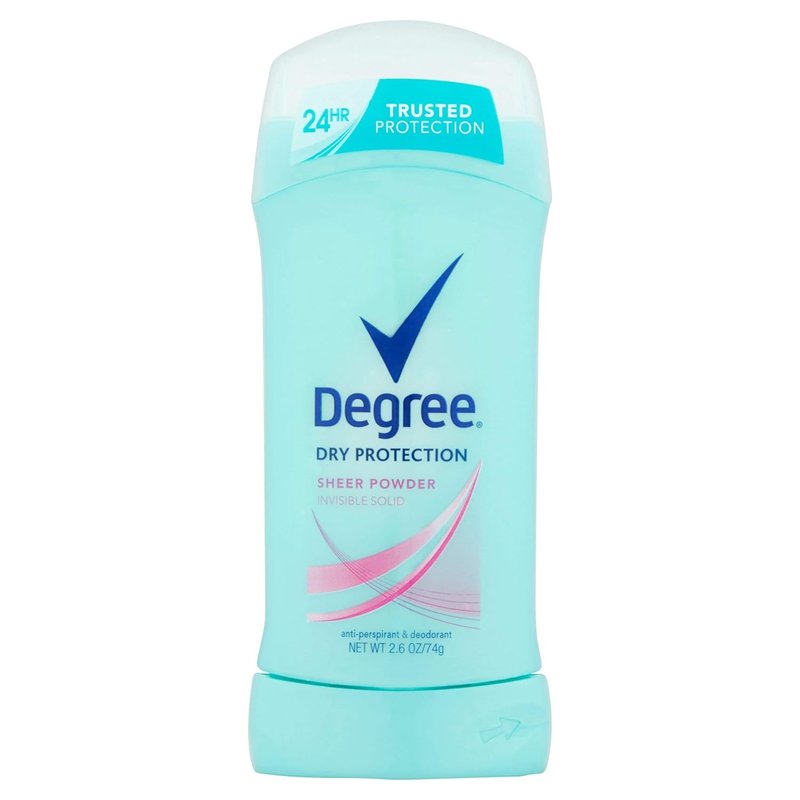 Degree Antiperspirant Deodorant Stick - Sheer Powder, 2.6 oz | Pack of 10