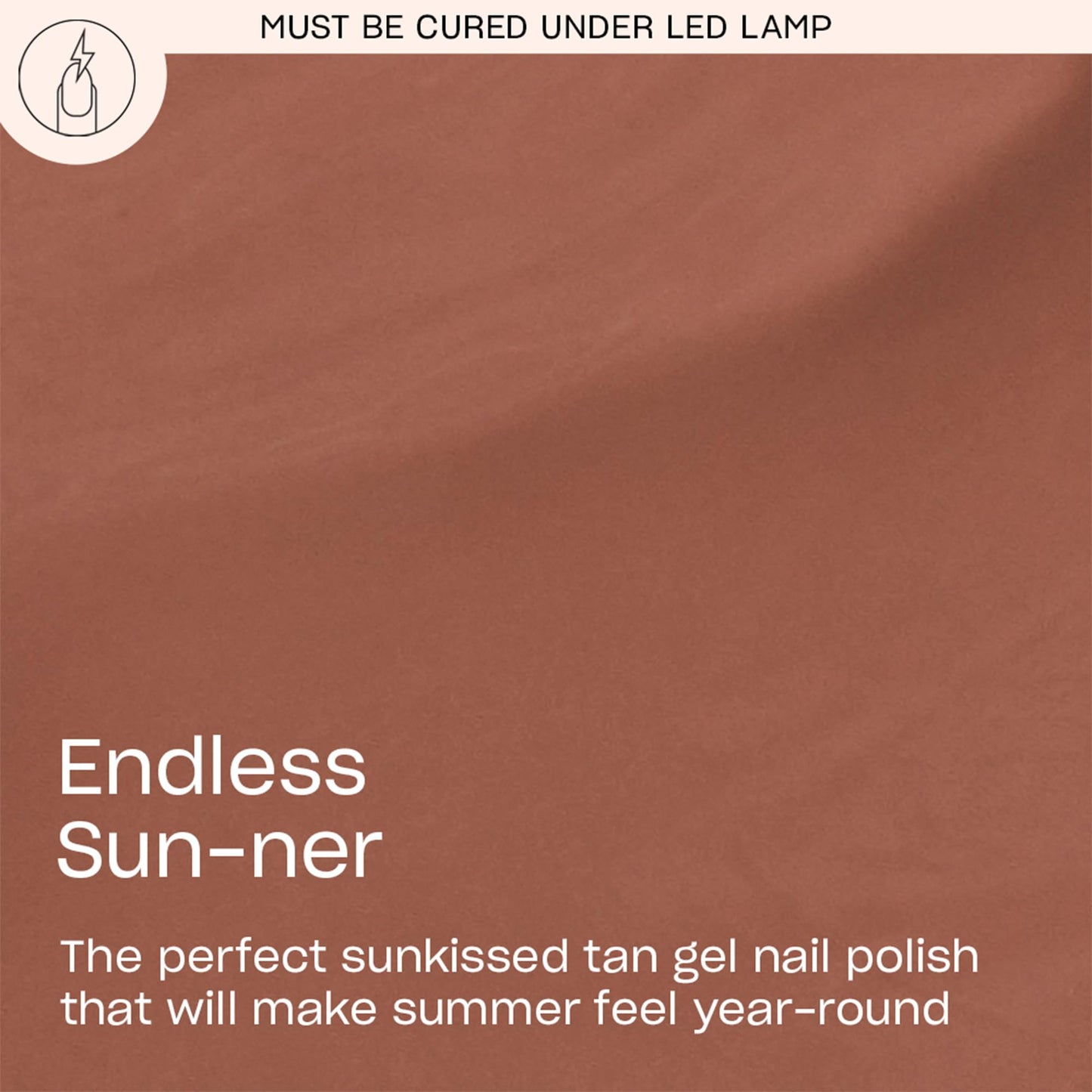 OPI GelColor Endless Sun-ner | Opaque Warm Nude Brown Crème LED Cure Gel Nail Polish | Salon-Quality Shine, Long-Lasting Wear | Vegan & HEMA Free | 0.5 Fl Oz