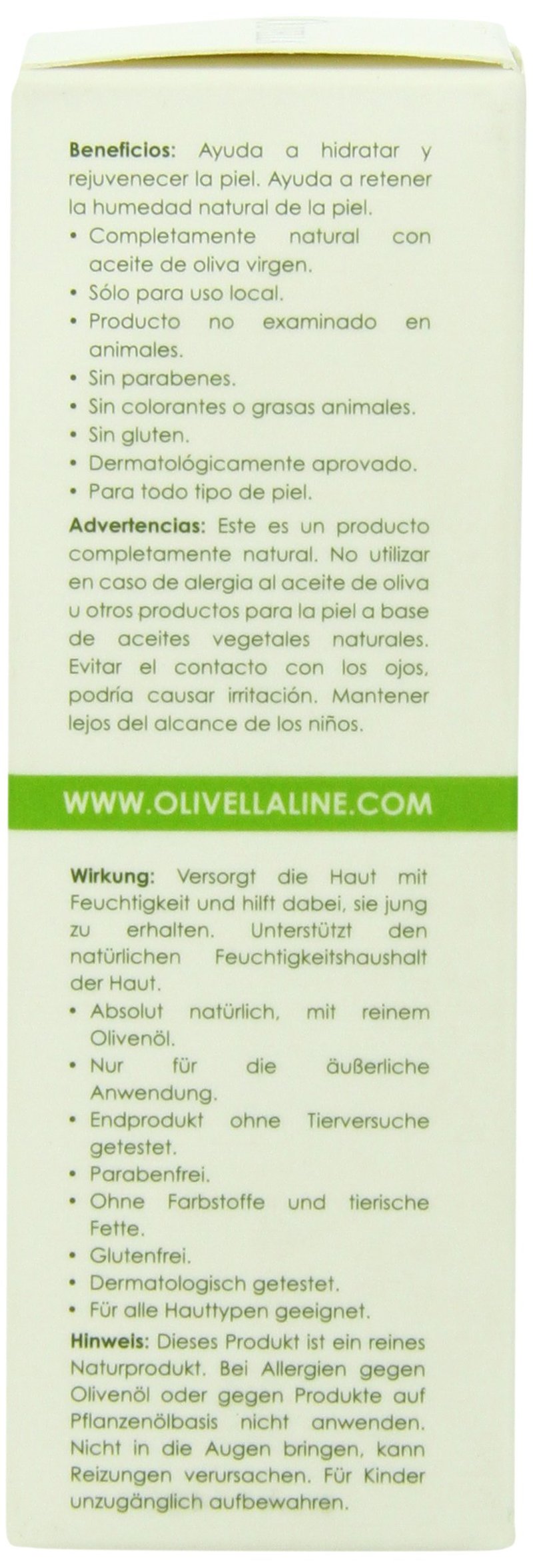 Olivella Olivella All Natural Virgin Olive Oil Moisturizer, for All Skin Types, 1.69 Oz, 1.69 Oz