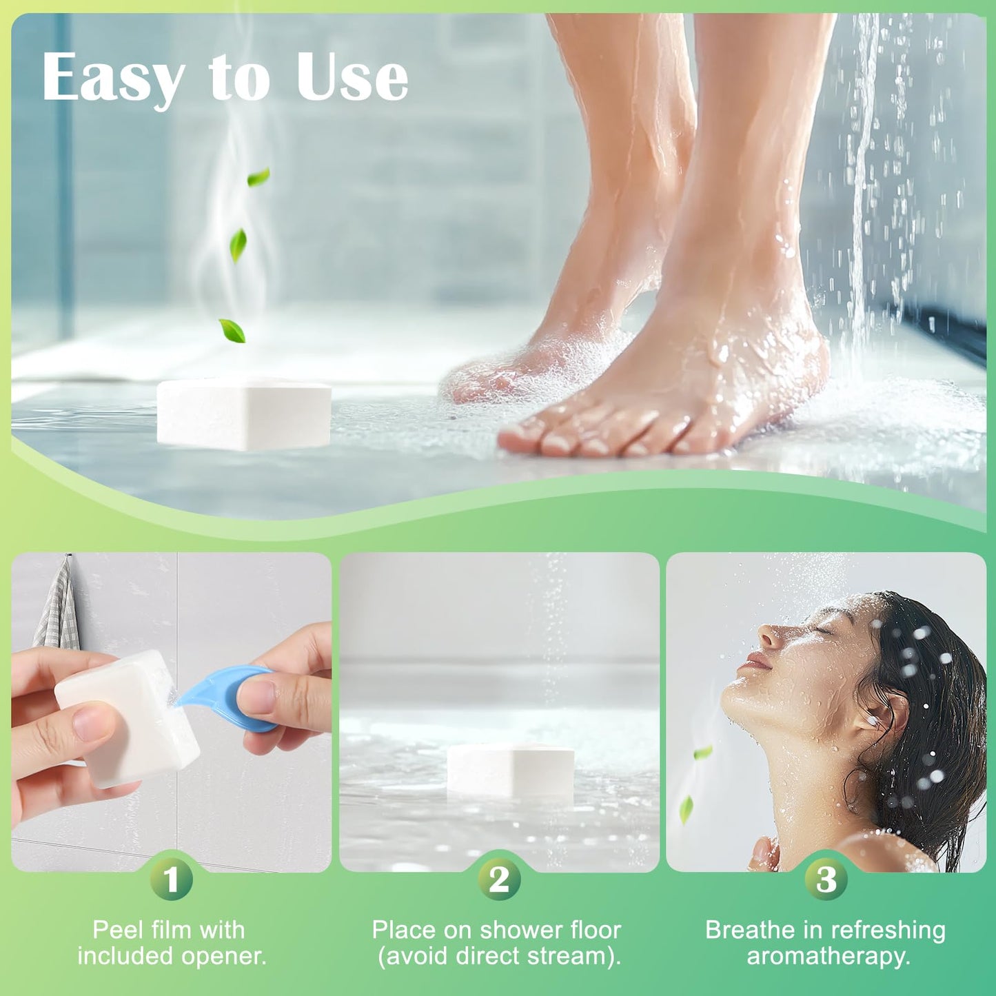 Maybeluck Shower Steamers Aromatherapy 18 Pack – Eucalyptus for Shower, Aromatherapy Graduation & Teacher Appreciation Gifts, Stress Relief & Relaxation Self Care Birthday Gifts– Eucalyptus & Mint