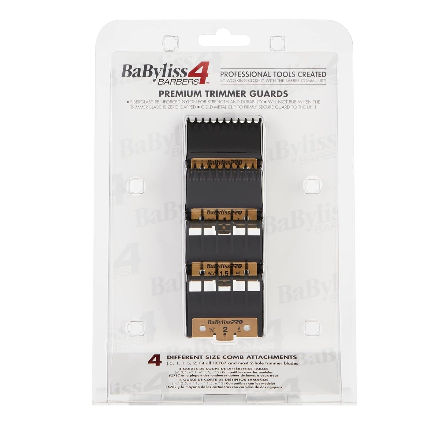 BaBylissPRO Trimmer Guards for FX797, FX787 & FX726 - Precision Fit & Durable Design