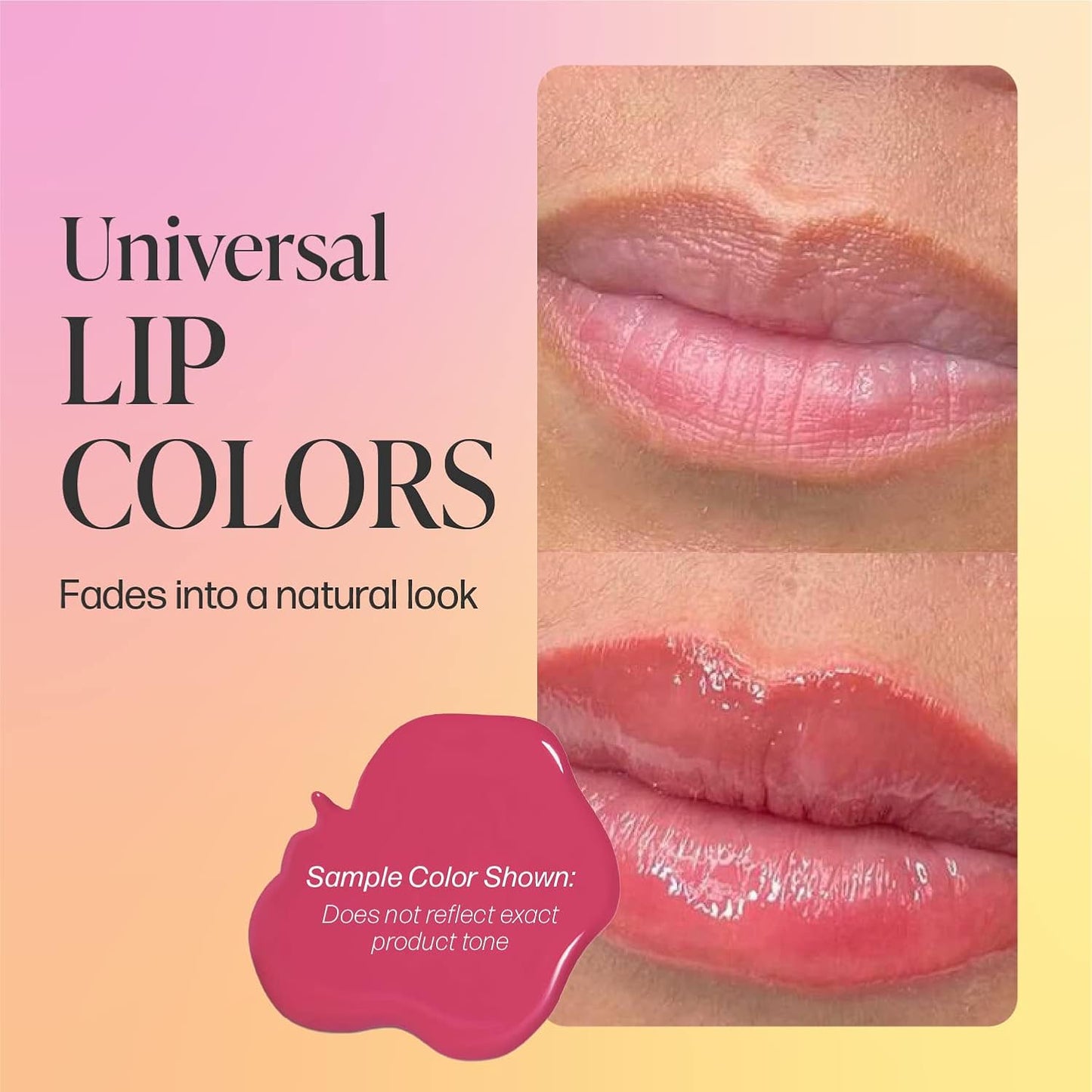 Sweet Melissa Tattoo Ink - Natural Medium Pink Lip Blush Microblading Ink | Vegan Permanent Makeup (0.5 oz)