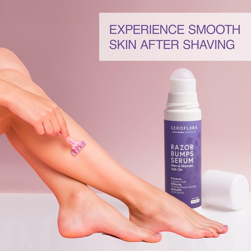 Butt Acne Cream & Razor Bump Serum | Reduces Ingrown Hairs, Bumps & Redness - Post-Shave Skin Comfort Bundle