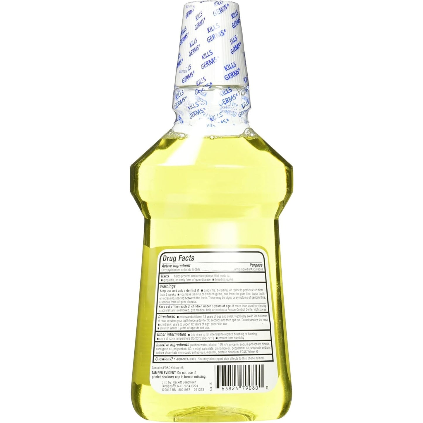 Cepacol Antibacterial Multi-Protection Mouthwash Original- 24 oz, Pack of 5