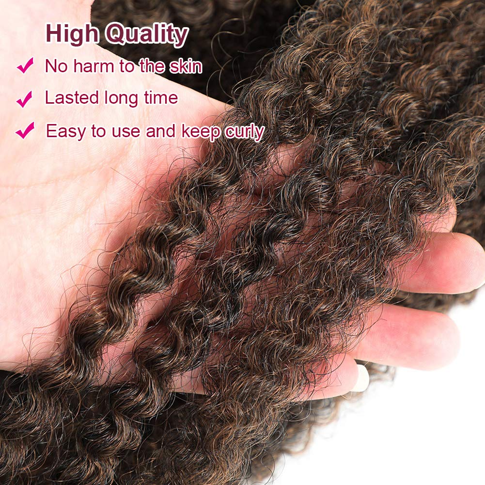 Dansama Marley Hair, 24 Inch Marley Twist Braiding Hair, 6 Packs Braiding Hair Extensions (24 Inch (Pack of 6), T30)