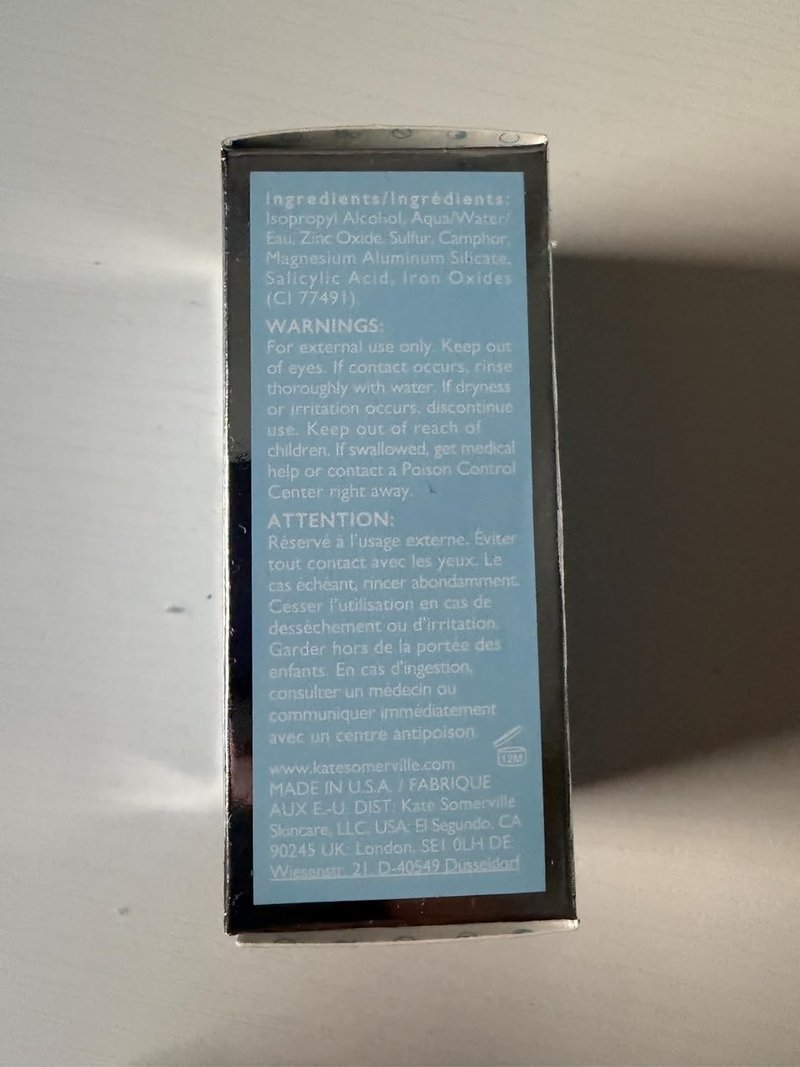 Kate Somerville EradiKate Essentials Duo - 3% Sulfur Cleanser & 10% Acne Spot Treatment | 4 Fl Oz & 1 Fl Oz