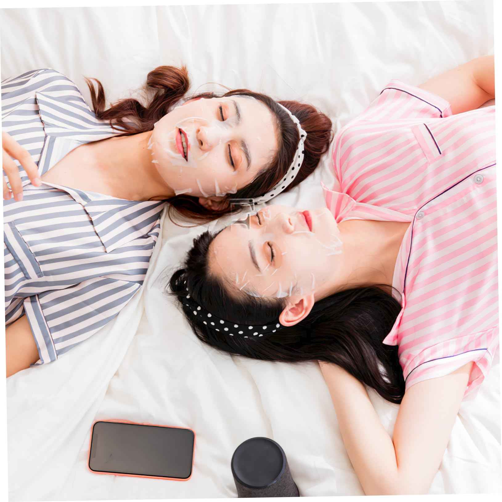 FRCOLOR 100 Pcs Enlarged Cotton Facial Mask Sheets DIY Cosmetic Face Skin Care Mask