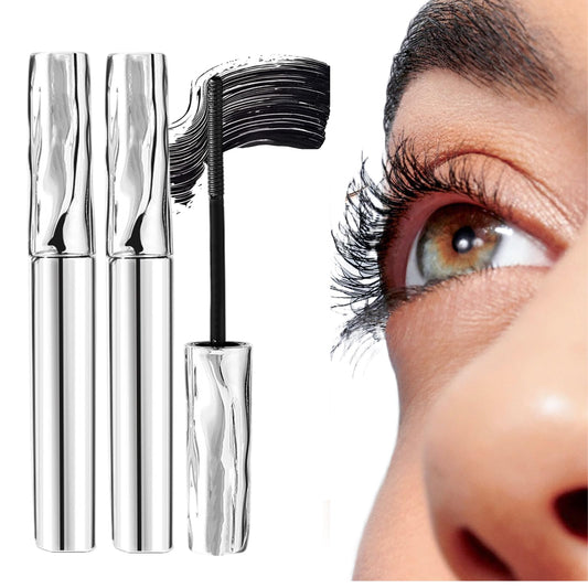 Steel Tube Eyelash Primer, 2026 New Curling Steel Pipe Metal Wand Mascara Black for Volume and Length, Mascara for Older Women 60 Plus, Non Clumping Long Wear Non-Smudged