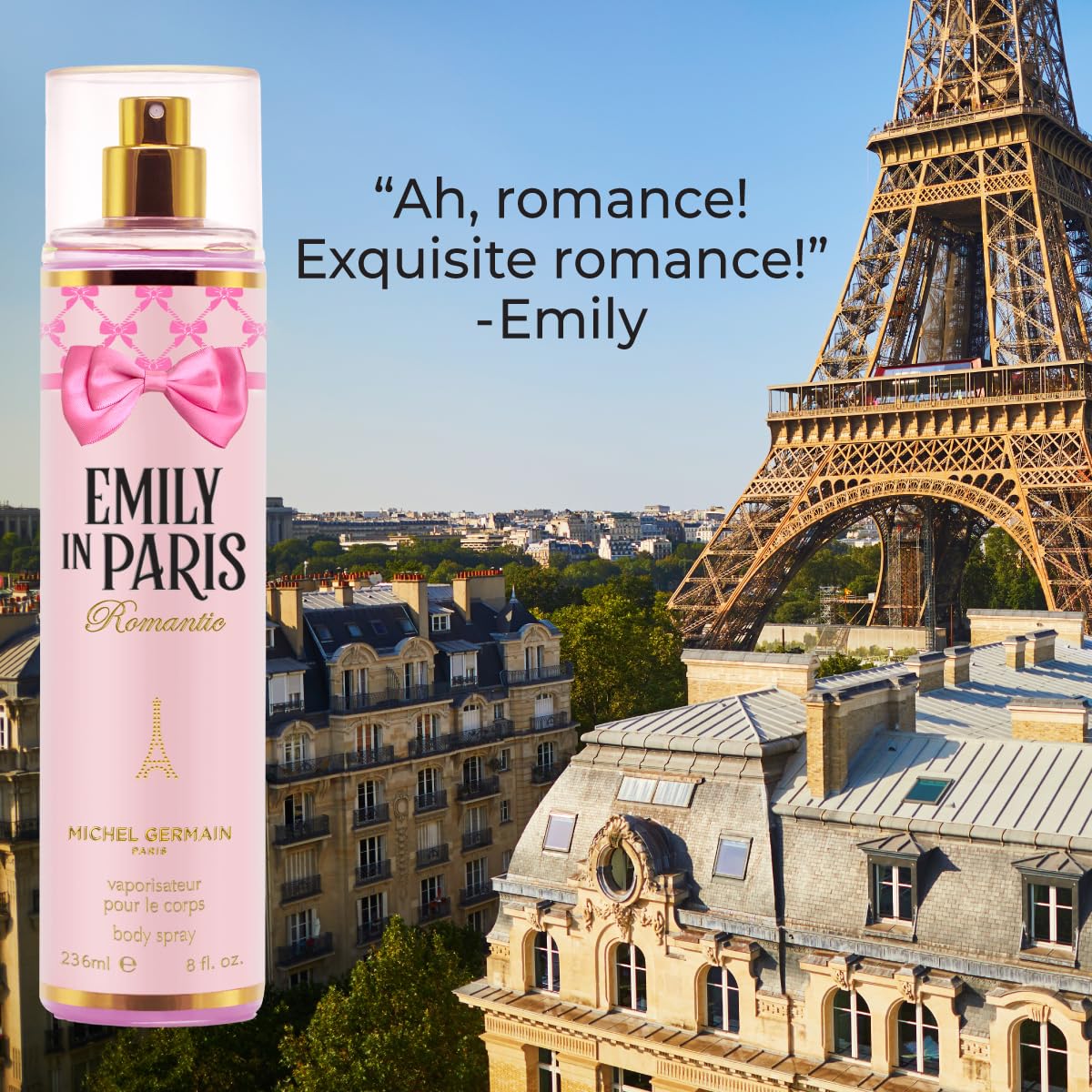 Michel Germain Emily in Paris Romantic Hair & Body Perfume Mist 8oz