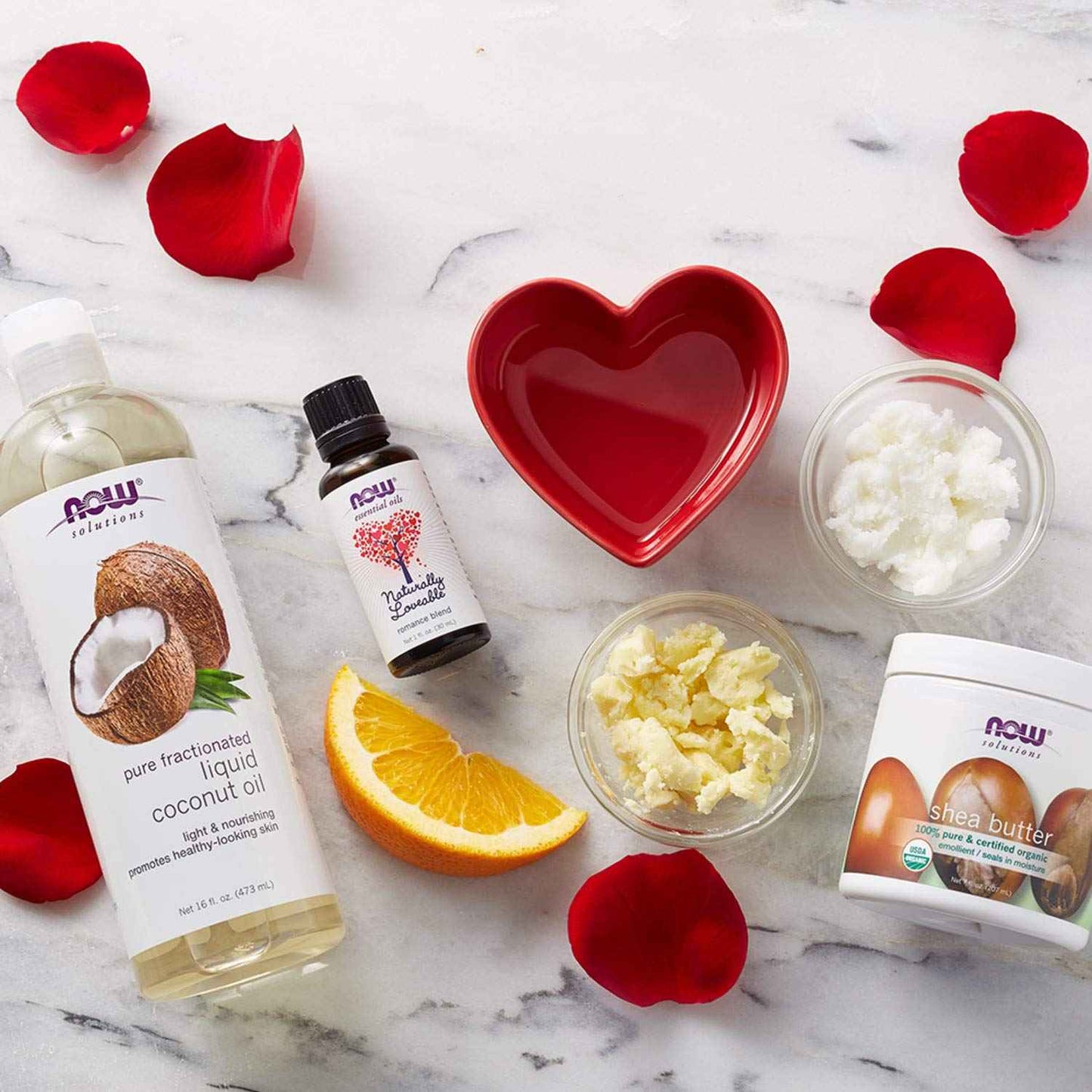 NOW Solutions, Certified Organic Shea Butter, Moisturizer For Rough And Dry Skin, 7-Ounce (Pack of 2)