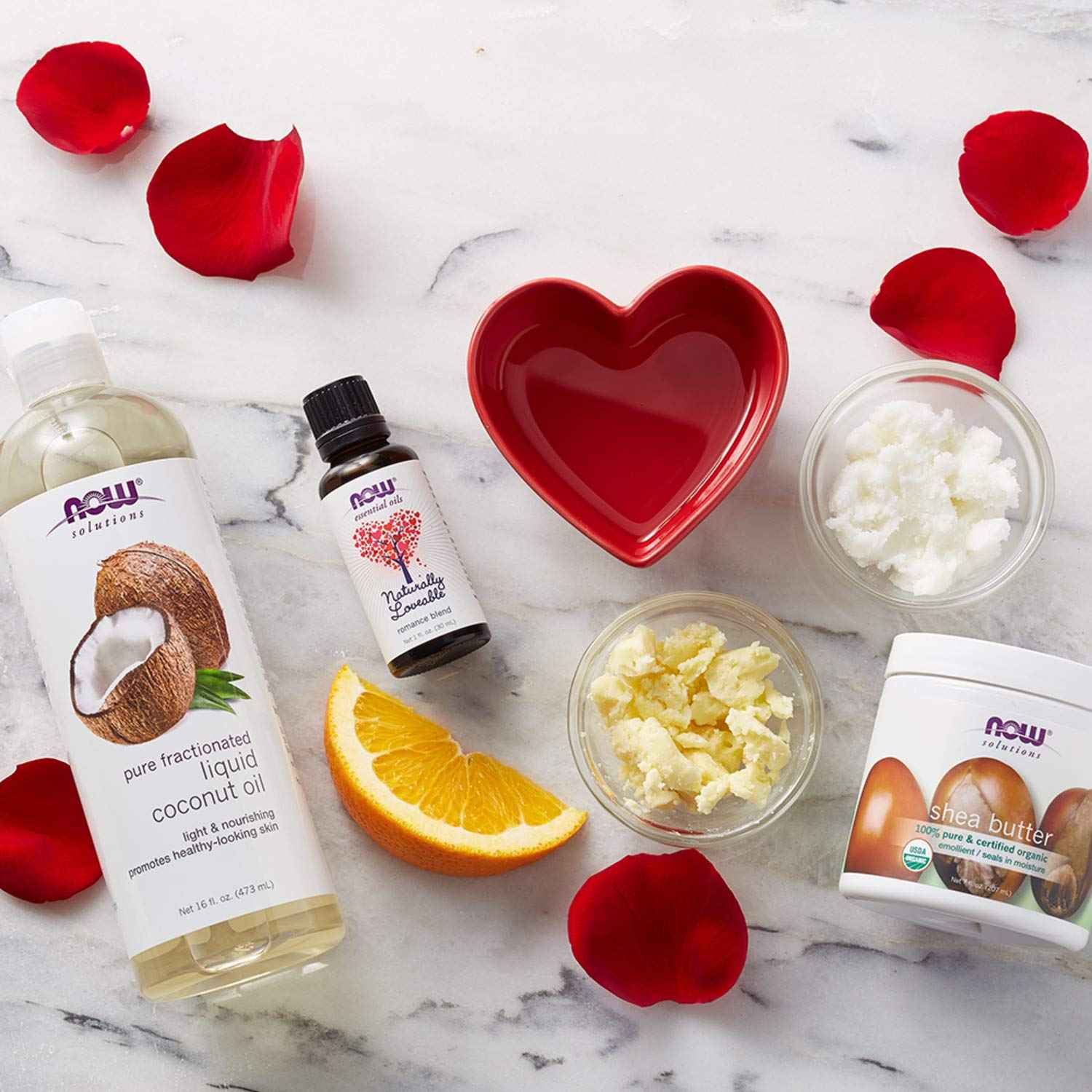 NOW Solutions, Certified Organic Shea Butter, Moisturizer For Rough And Dry Skin, 7-Ounce (Pack of 2)