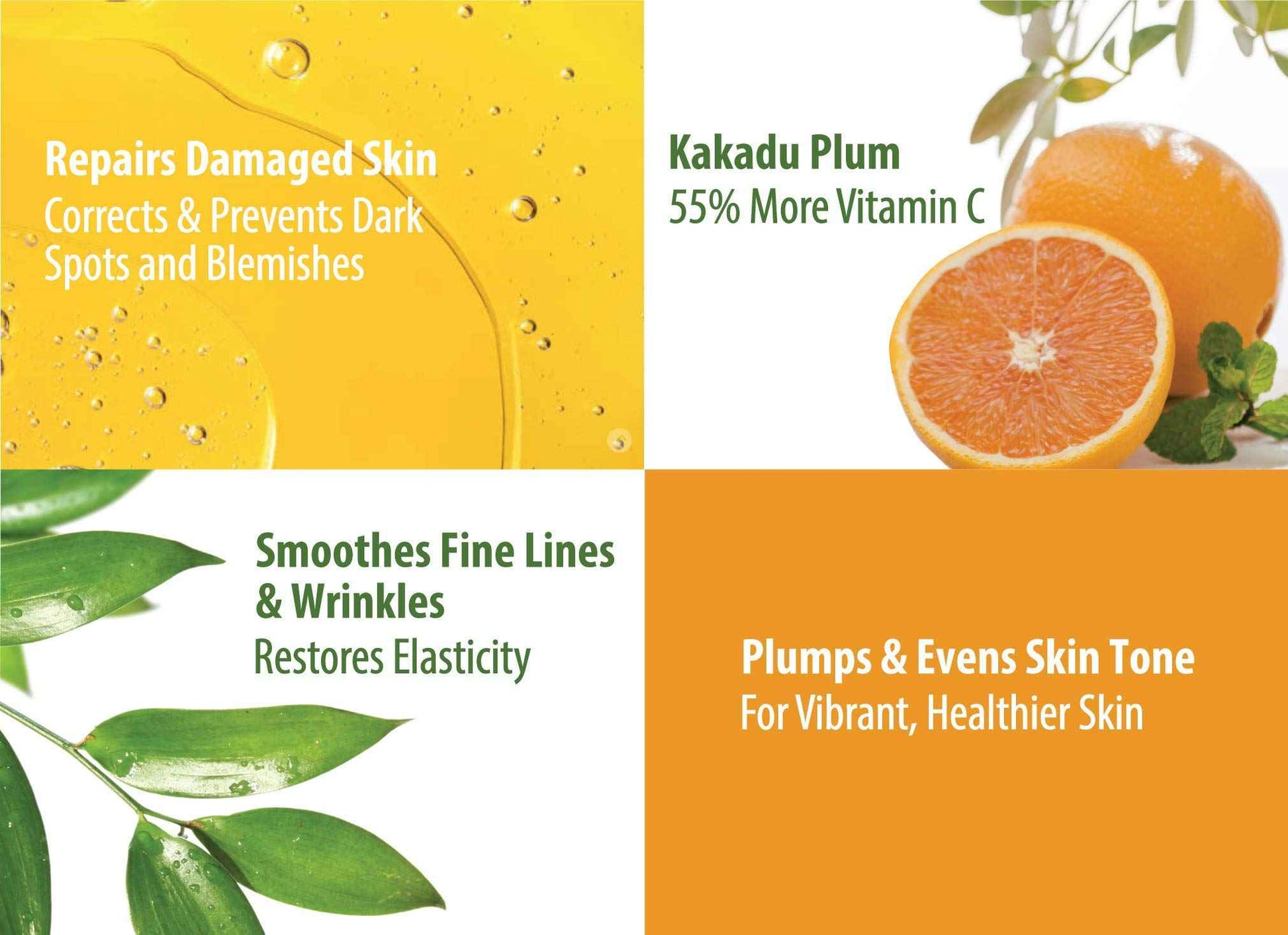 Vitamin C Serum For Face With Hyaluronic Acid: Brightening Treatment & Dark Spot Remover For Face Reduces Blemishes & Wrinkles (2oz)