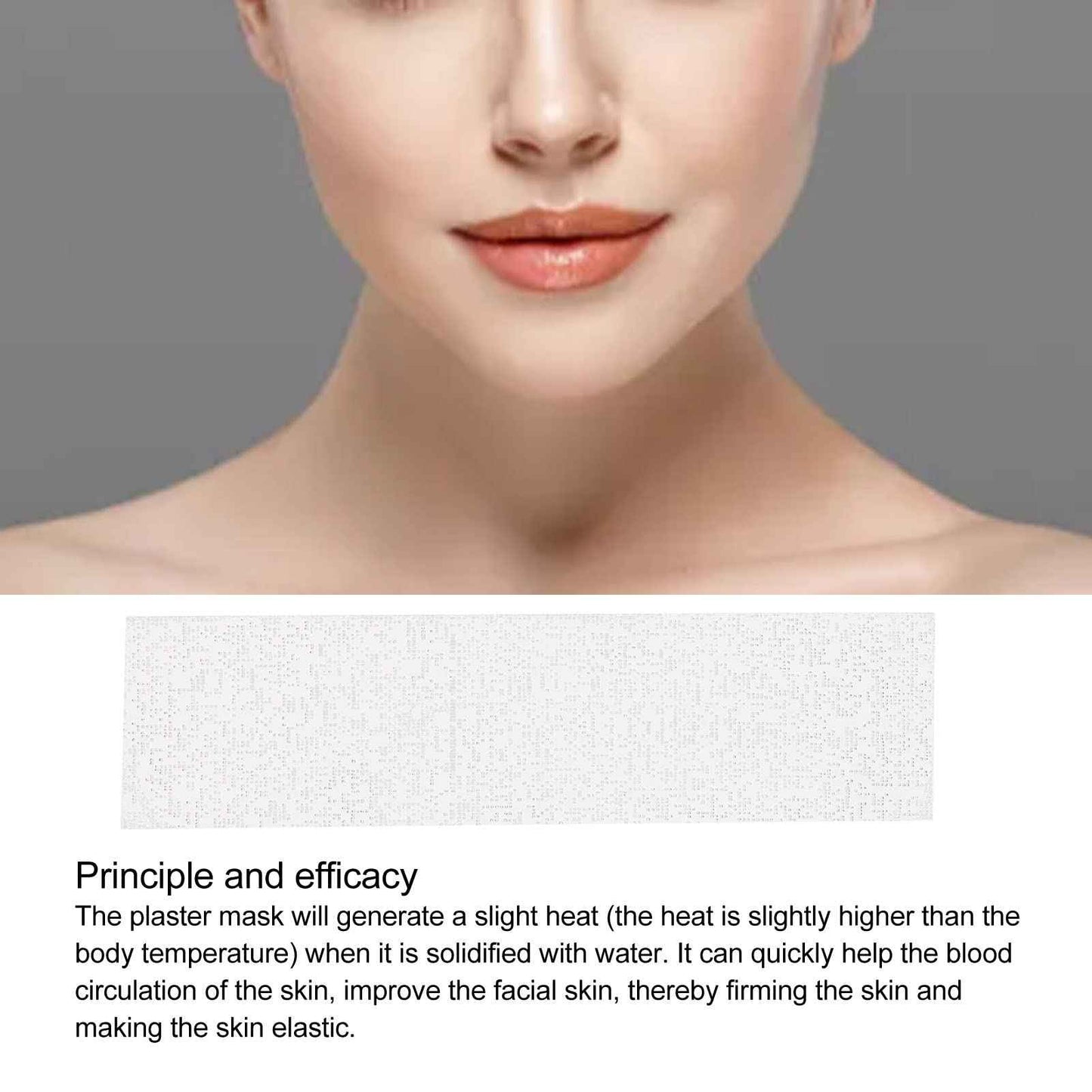 ZJchao 50 Sheet Mummy Face Mask, Anti Wrinkle Lifting Bandages Masks V Face Moisturizing Full Coverage for Skin Care Reduce Fine Lines