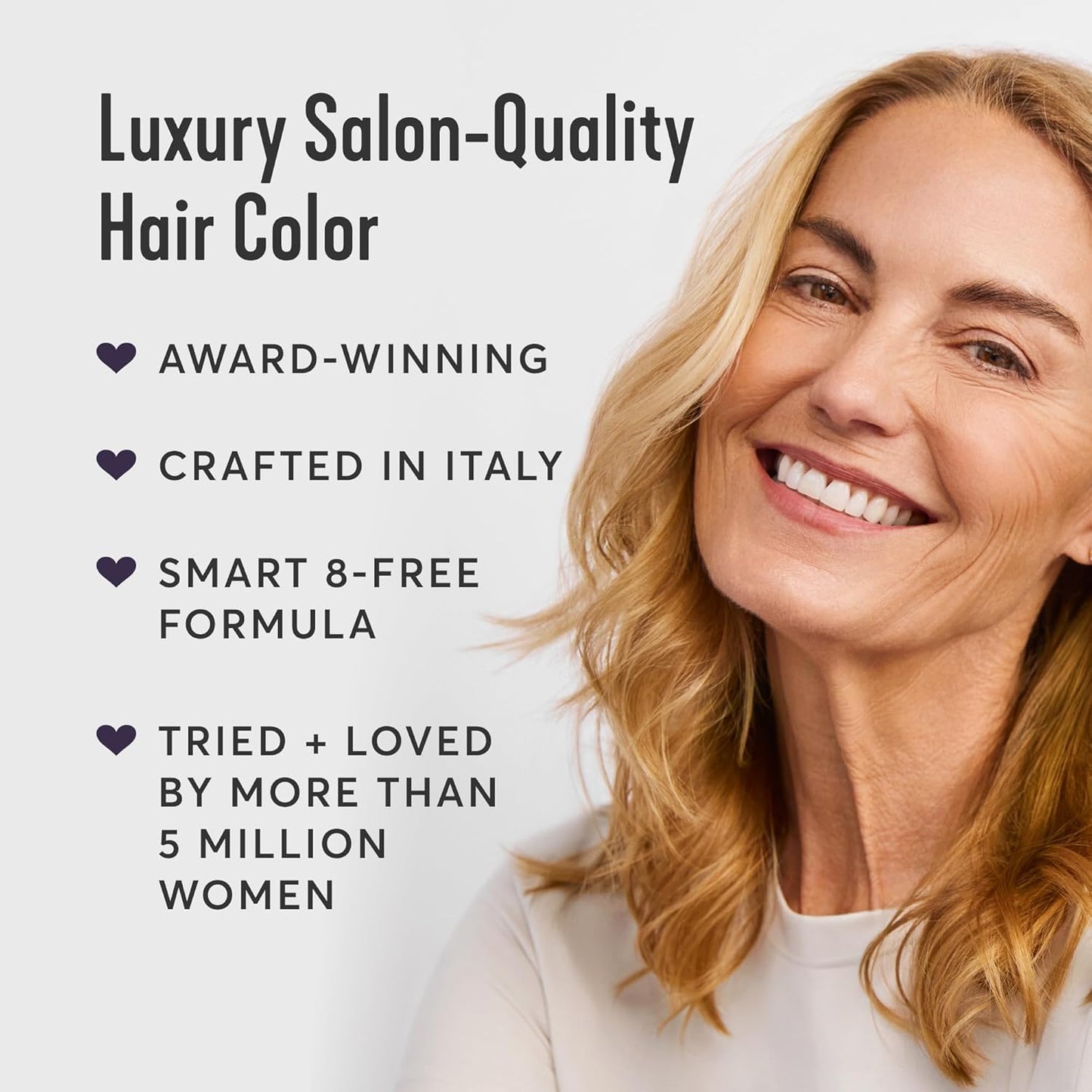 Madison Reed Radiant Hair Color Kit - 9.5NNA Medium Neutral Blonde (Bellagio Blonde), Permanent Hair Dye for Resistant Grays, 100% Gray Coverage | PPD-Free & Ammonia-Free, 1 Pack
