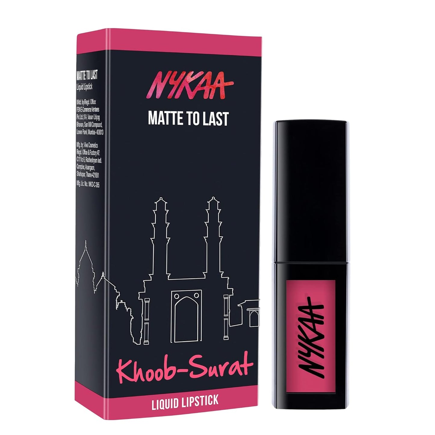 Matte Liquid Lipstick - Khoob-Surat 09 | Long-Lasting Formula (4.5ml)