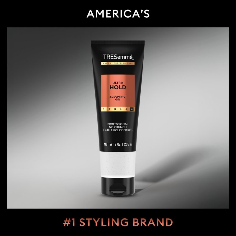 TRESemmé Gel Ultra Hold for 24H Frizz Control, with Pro Lock Technology, 9 oz