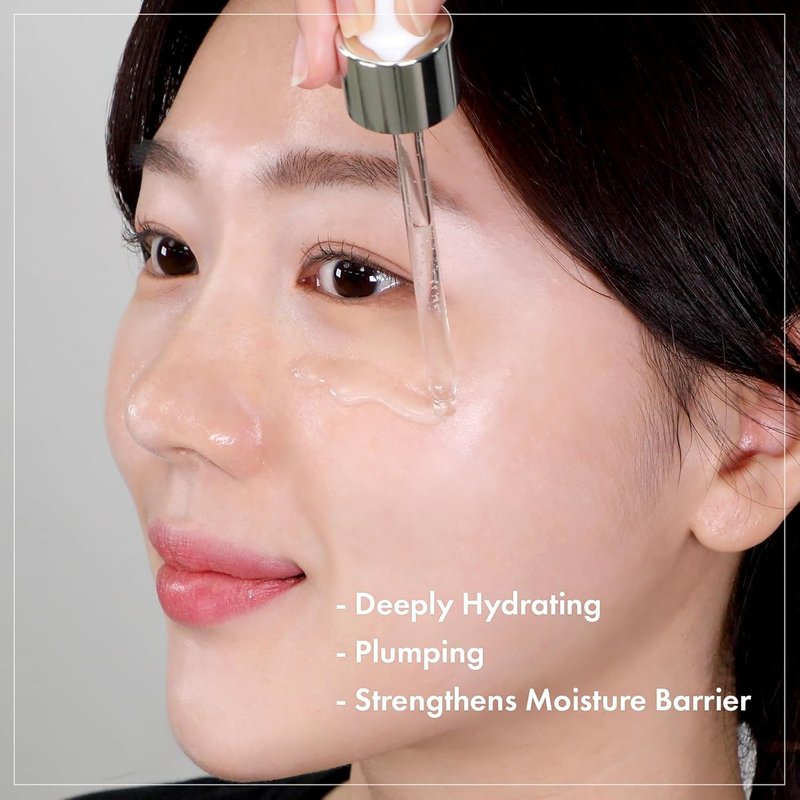 Hyaluronic Acid Ampoule - Hydrating Anti-Aging Face Serum for Dry Skin | Korean Skincare, 100ml