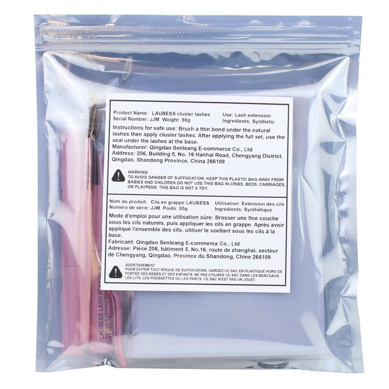 DIY Lash Extension Kit Bond and Seal Lash Glue Remover 300 Pcs Lash Clusters Kit Mascara Wands Eyelash Extension Kit Eyelash Tweezers Individual Lashes Kit (Set 20D/40D/50D-0.07D-8-16Mix)