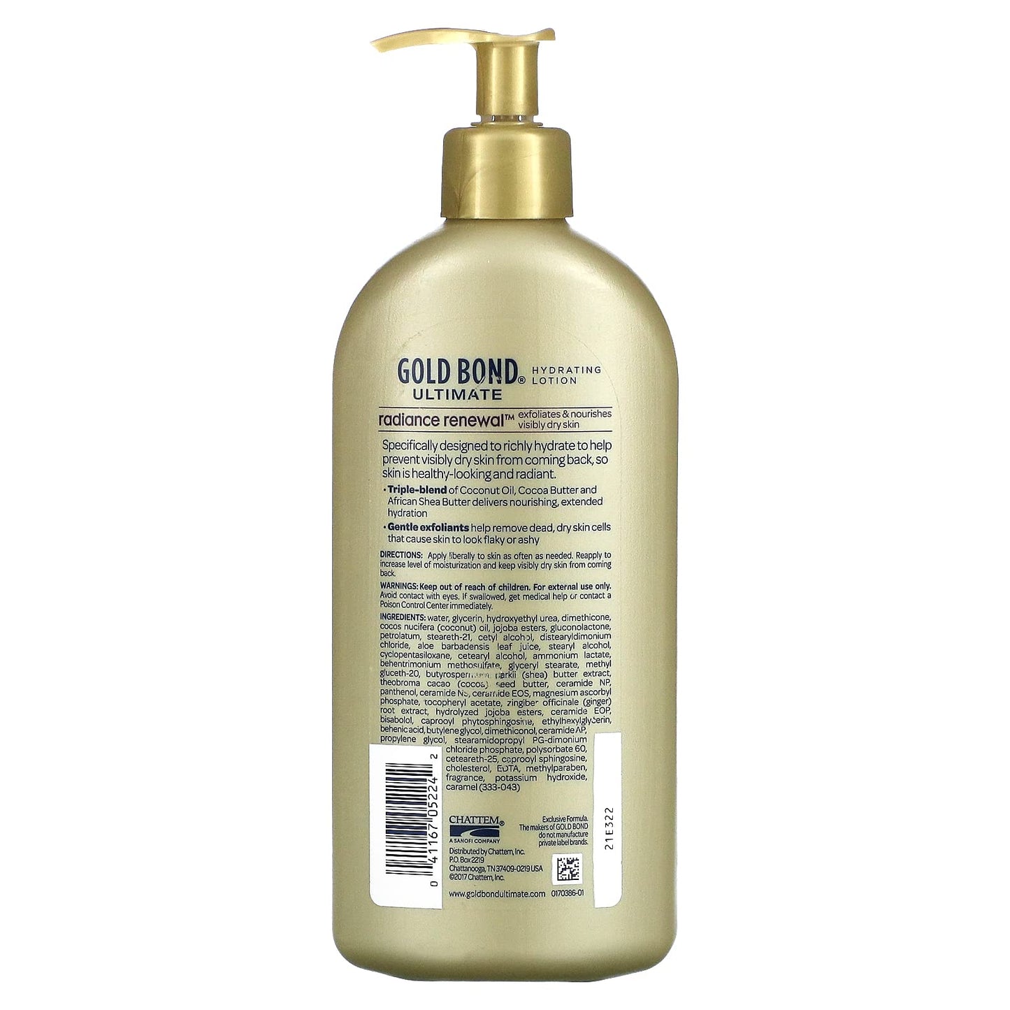 GOLD BOND ULTIMATE Radiance Renewal for Visibly Dry Skin Lotion 14 oz - Pack of 2