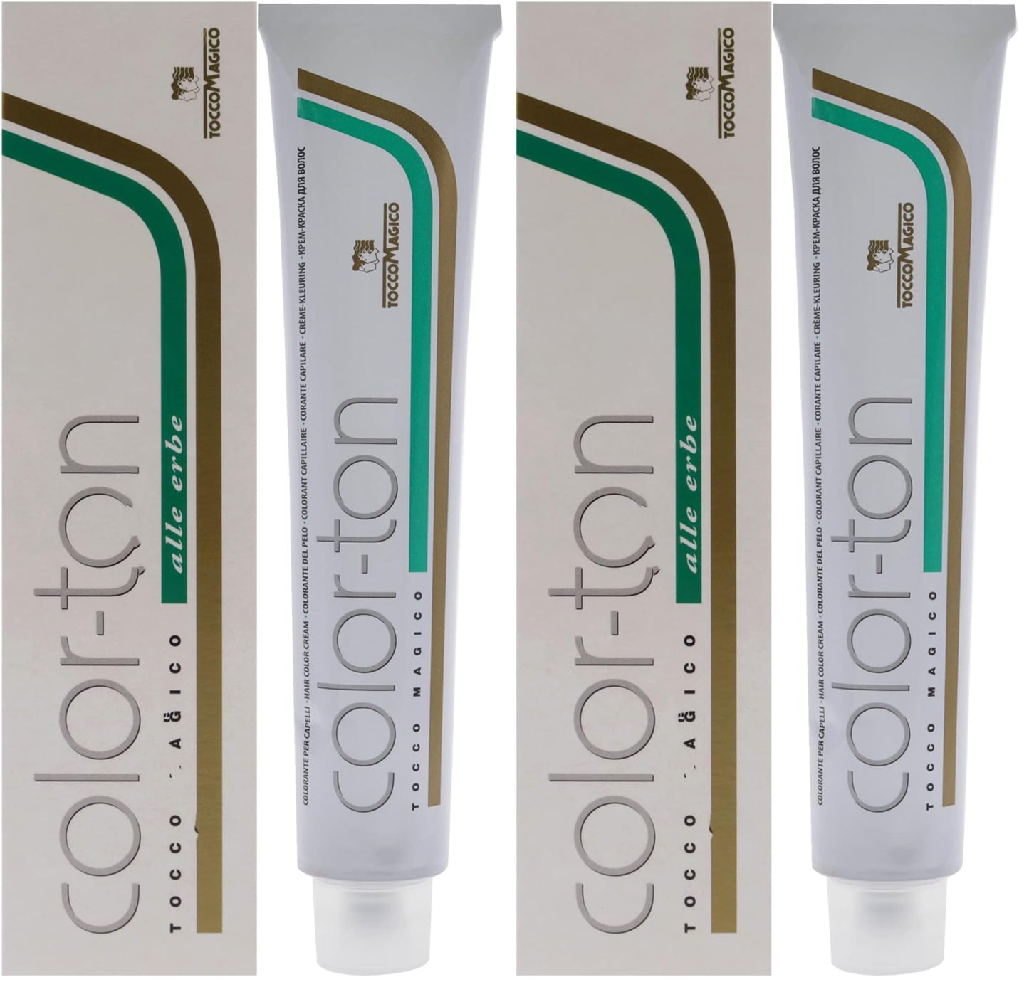 Color-ton Tocco Magico Permanent Hair Color - 3N-3.0 Dark Chesnut Hair Color Unisex 3.38 oz (Pack of 2)