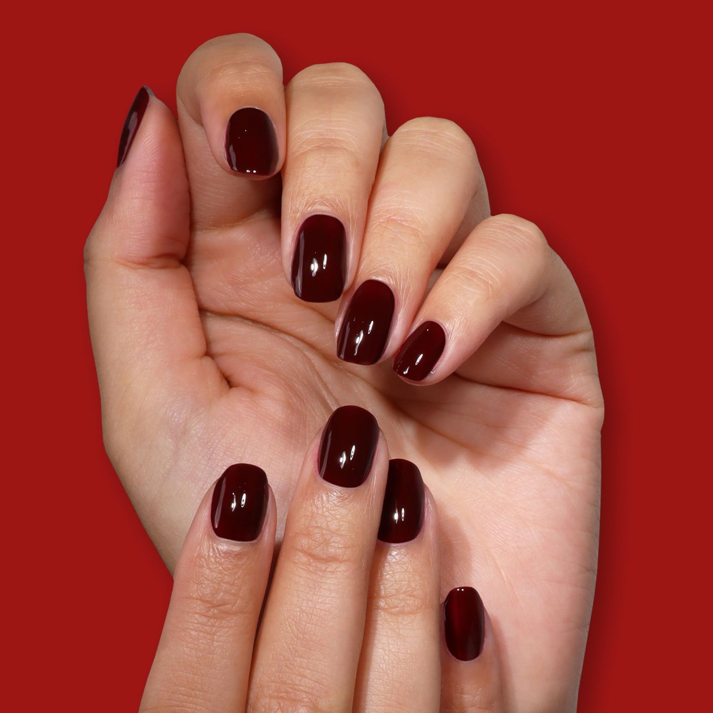 LONDONTOWN lakur Nail Polish, Red Shades, Naughty List