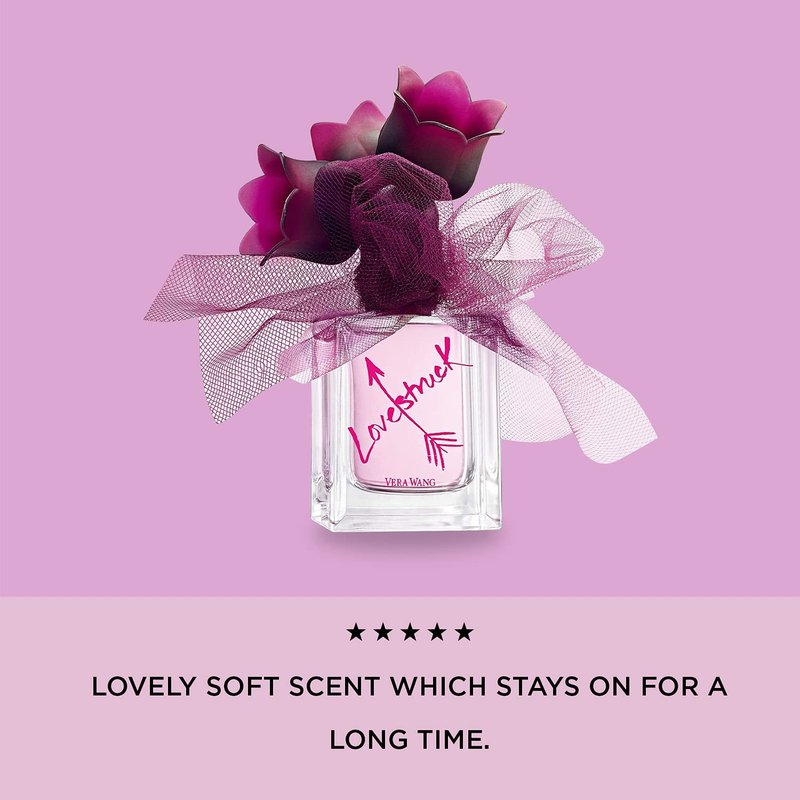 Love Struck Eau De Parfum Spray for Women by Vera Wang, 3.4 Ounce