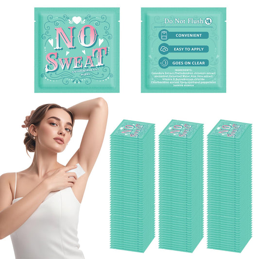 BUAEL Travel Deodorant 150 pieces of Antiperspirant deodorant Wipes And Body Wipes Individually Wrap Hypoallergenic Mini Deodorant Underarm Sweating And Travel To Clean Skin For Female Male Teenagers
