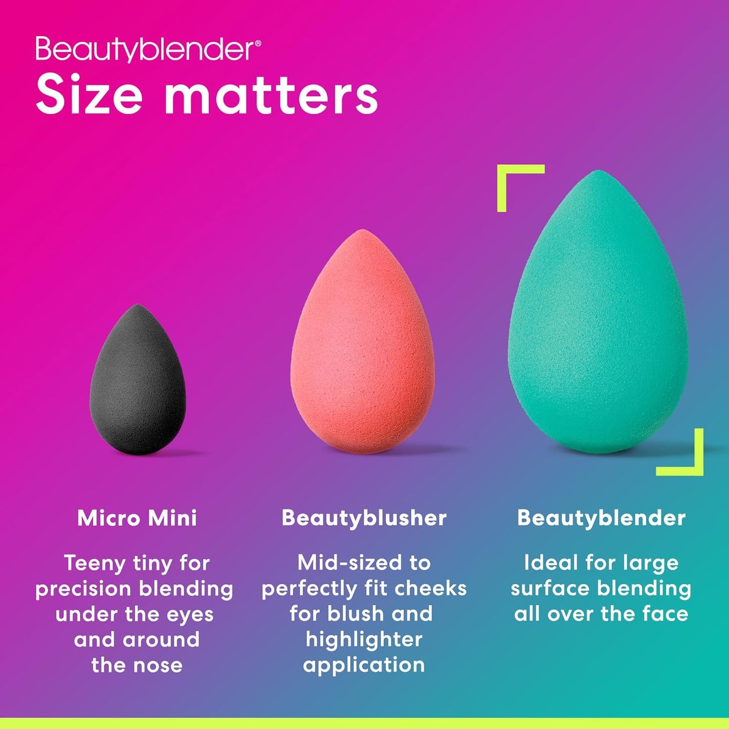 Beautyblender® Chill Blender Makeup Sponge - Streak-Free Liquid Foundation Application | Vegan & Cruelty-Free