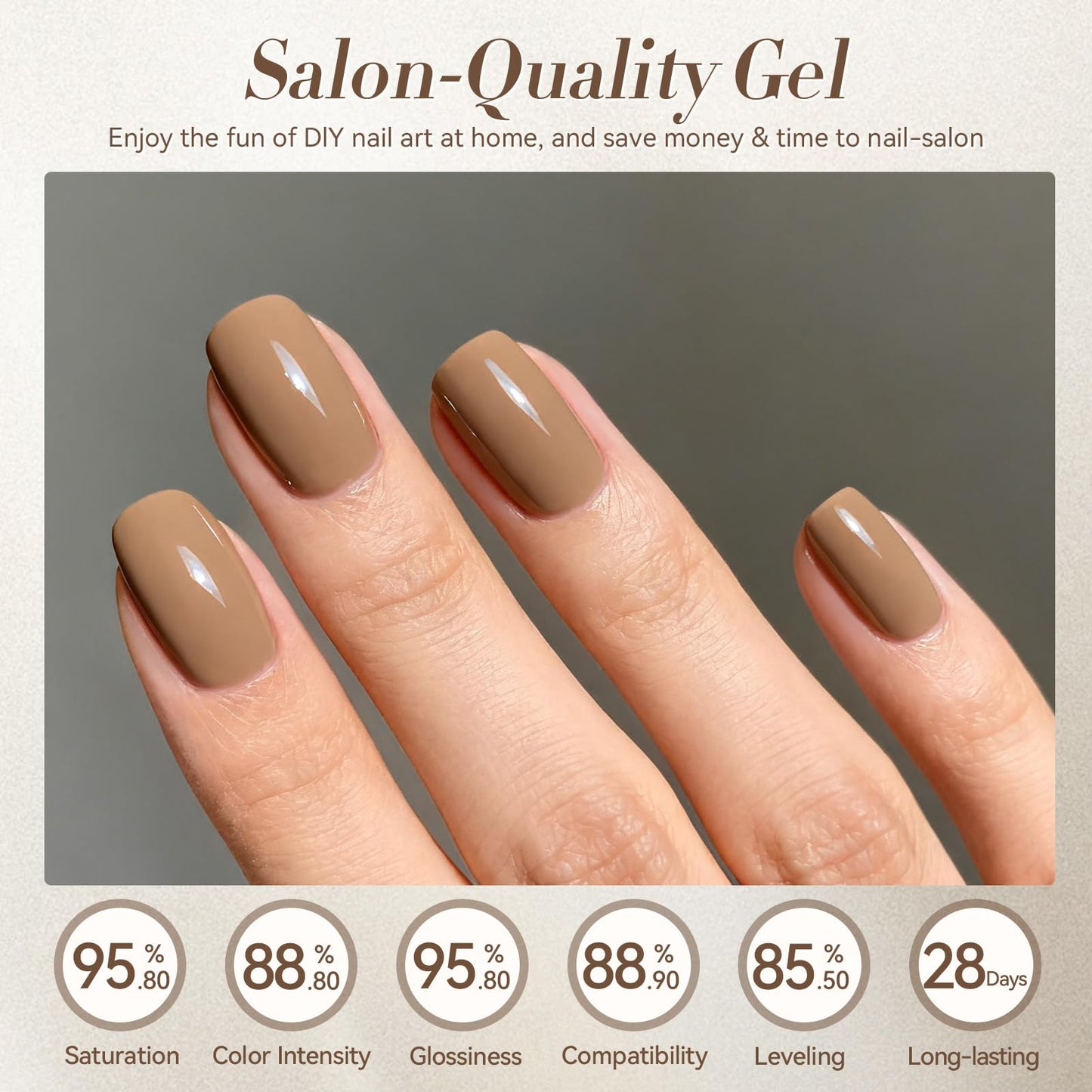 Born Pretty Fall Winter Gel Nail Polish Set Autumn Gel Polish Orange Pumpkin Cozy Campfire Brown Caramel Burgundy Wine Red Green Coffee Gel Nail Polish Fall Colors Collection 39PCS