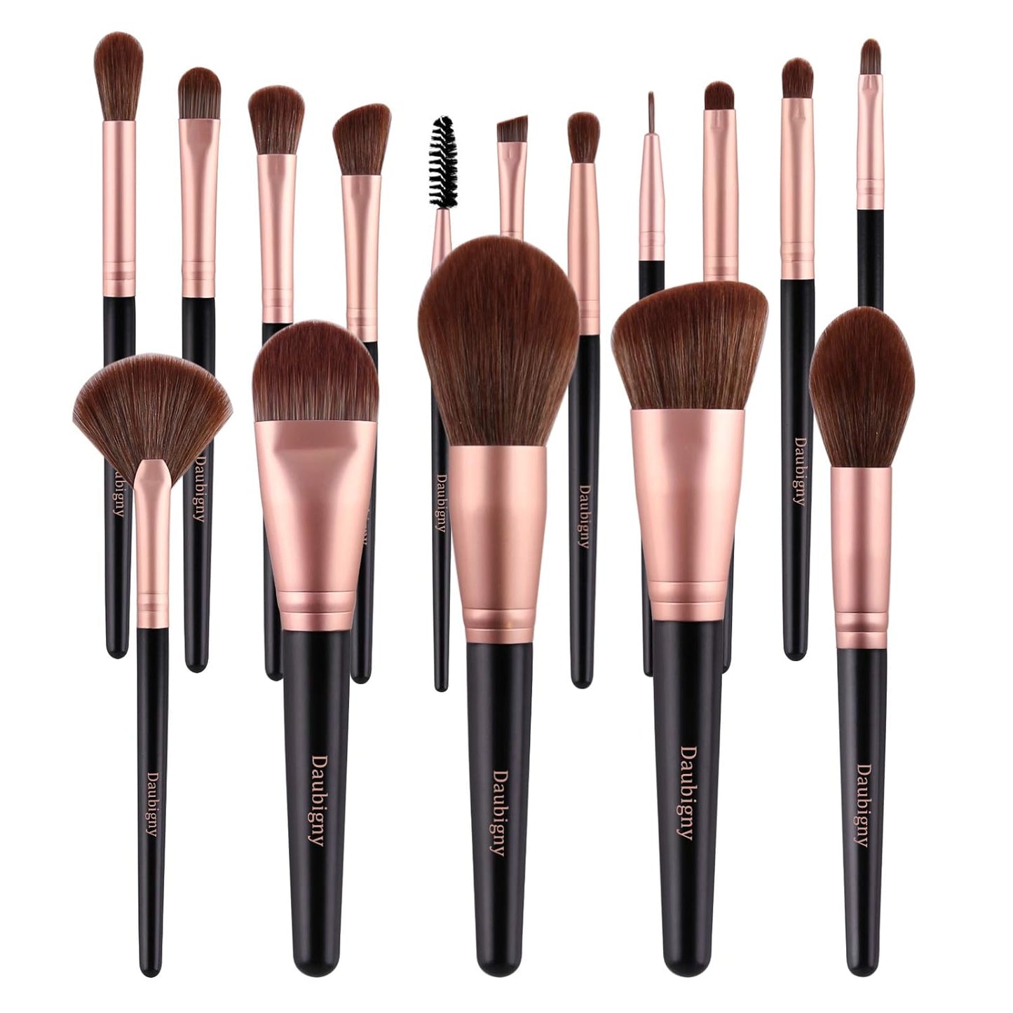 Makeup Brushes Set - Professional Foundation Brush for Flawless Application | 10-Piece Collection