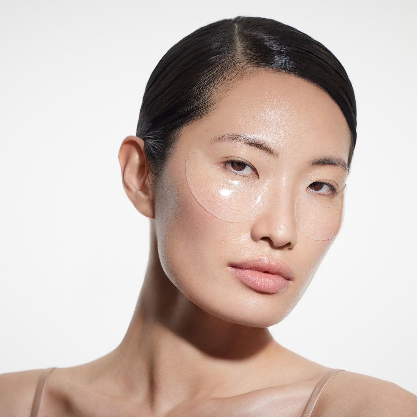 m-61 Hydraboost Eye Masks | Hydrogel Under Eye Patches with Hyaluronic Acid, Peptides, Vitamin E for Puffiness, Dark Circles | Derm & Allergy Tested | Made in South Korea - 10 Treatments