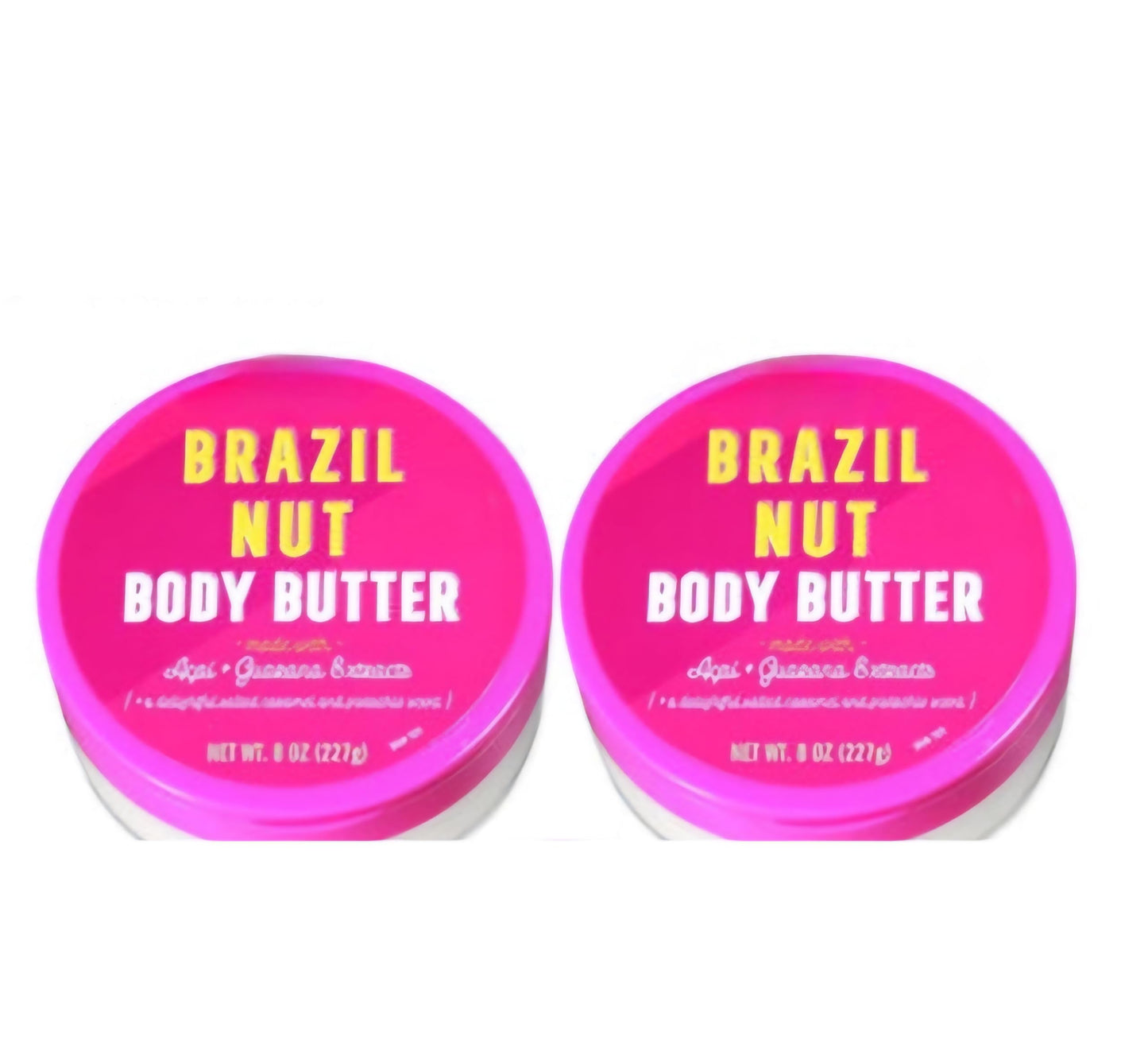 Brazil Nut Body Butter 8oz each Pack of 2 (2 pack, Body Butter)