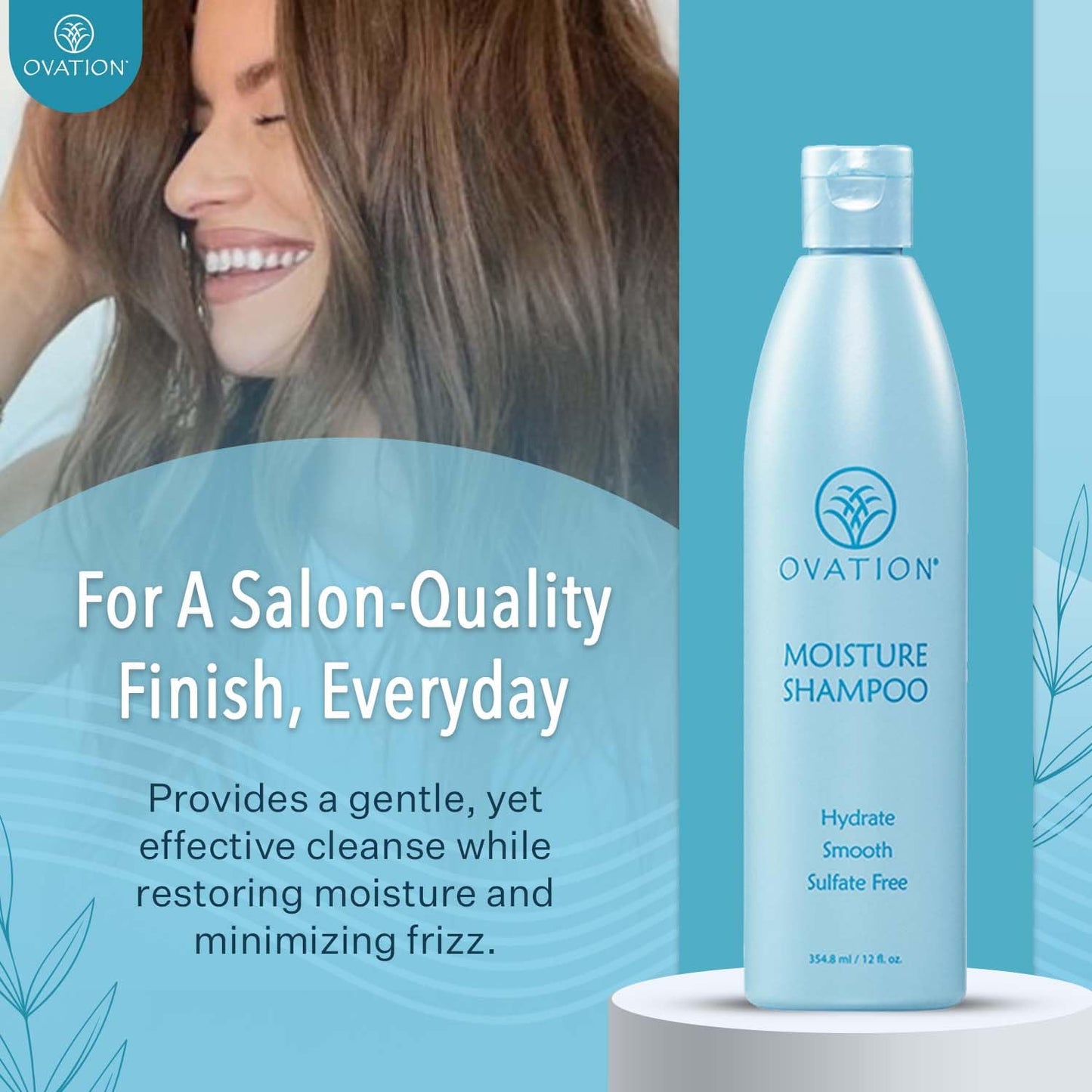 Ovation Moisture Shampoo (12 oz.)