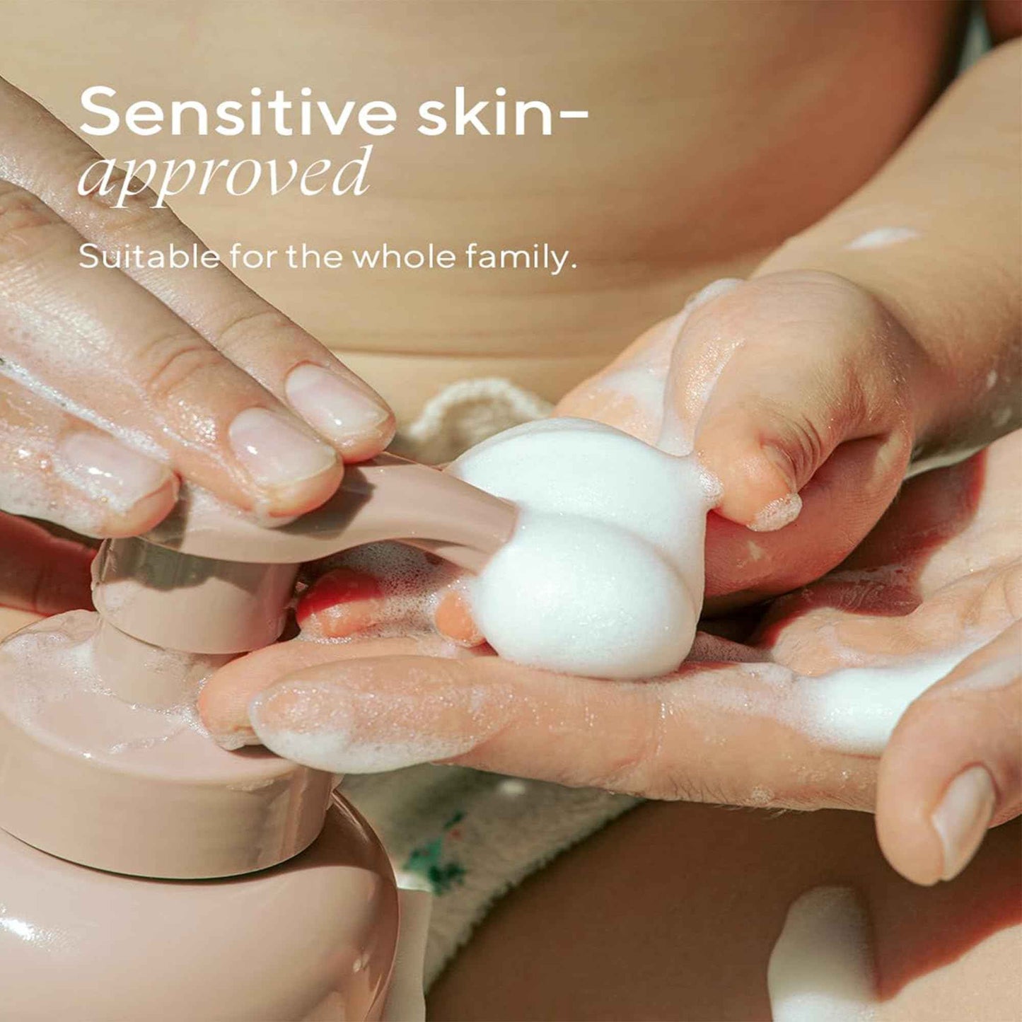 MÁDARA Organic Skincare | KIND Body Wash Foam, 300ml – Organic Certified Baby Bath Wash Cleanser, Gentle Enough For The Whole Family, Sensitive Skin-approved, Soap-free Formula, Ecocert Certified