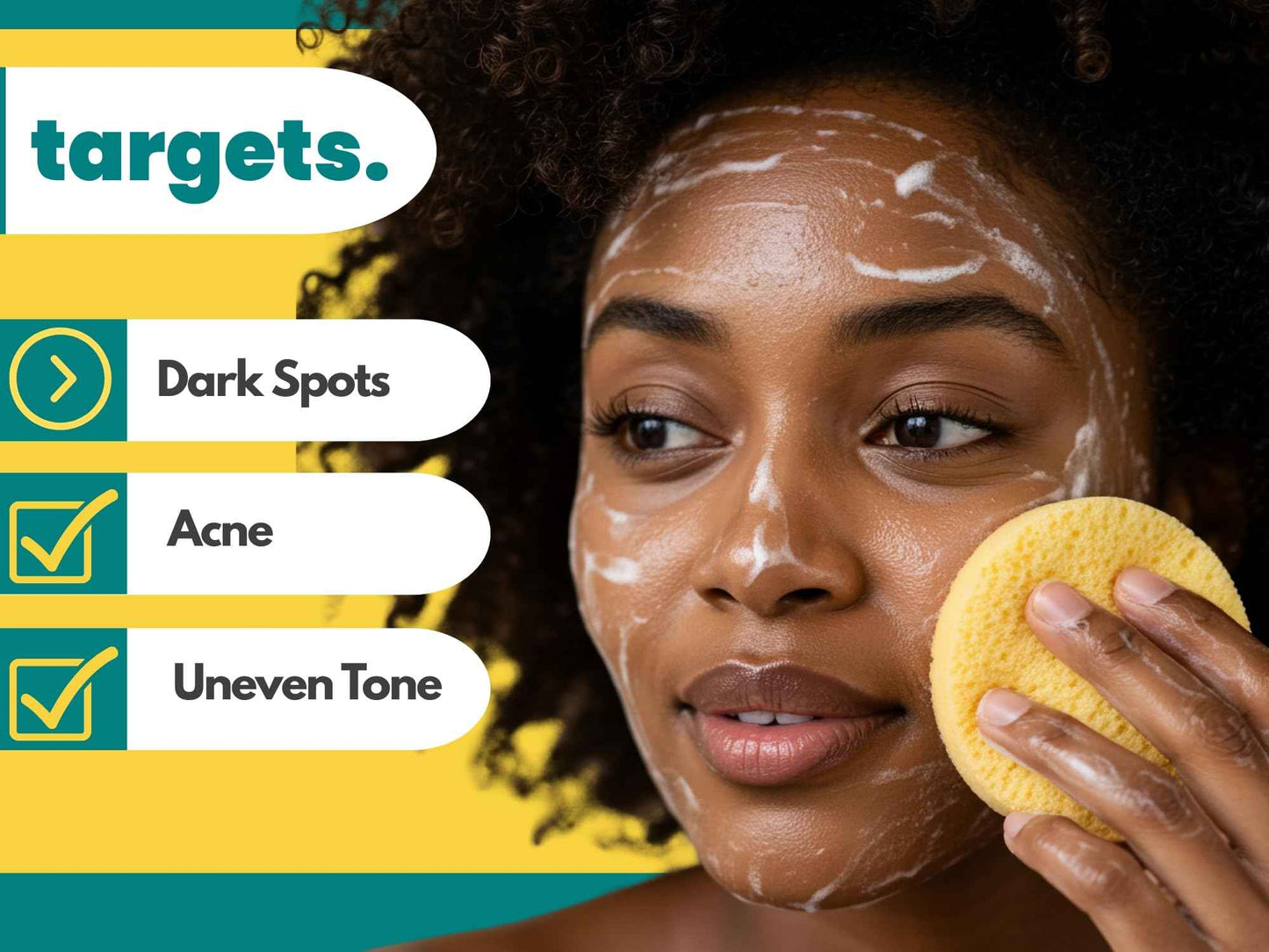 Joli Noir Turmeric Cleansing Soap Bar In A Jar