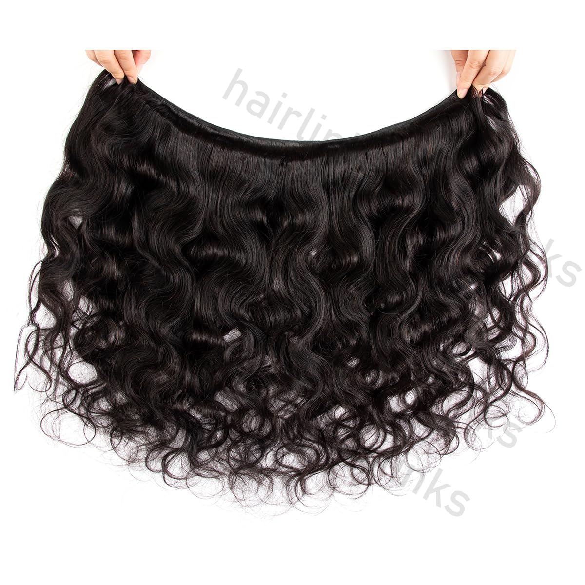 XEILOHO 12A Body Wave Bundles Human Hair 24 inch Brazilian Virgin Human Hair Bundles 100% Unprocessed Body Wave Weft Extensions Quick Weave Natural Black (24inch 100g)