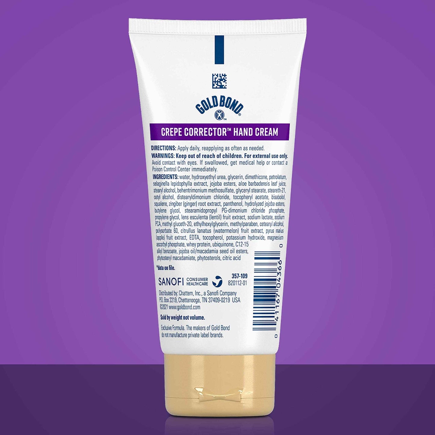 Gold Bond Age Renew Neck & Chest Firming Cream, 2 oz. & Hand Cream for Crepey Skin, 3 oz.