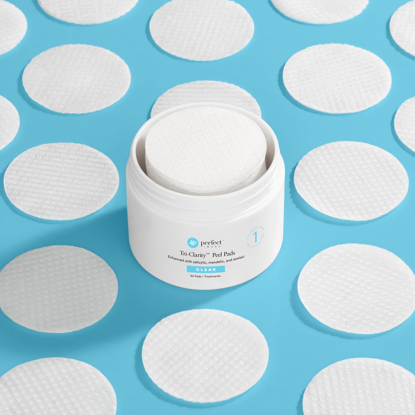 Tri-Clarity Peel Pads, Enhanced with Salicylic Acid, Mandelic Acid, Tea Tree Oil, Green Tea Extract (25% Strength Level)