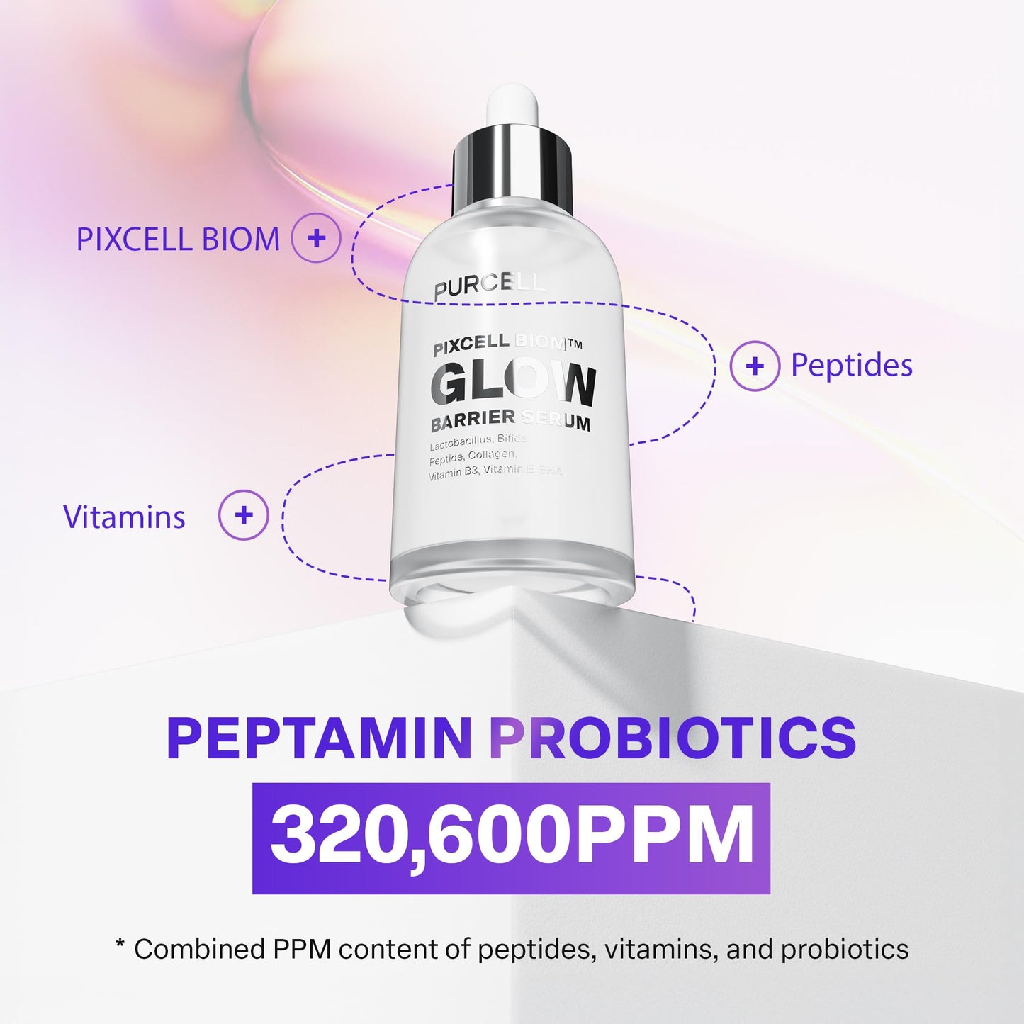PURCELL PIXCELL BIOM™ GLOW BARRIER SERUM 50ml