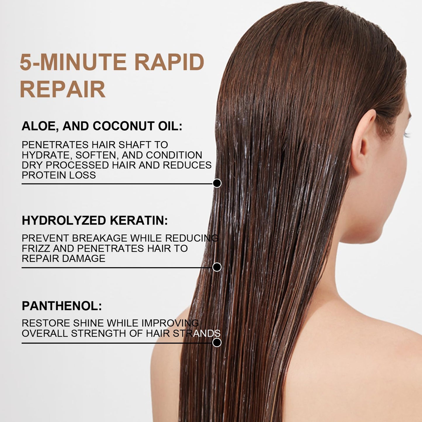 AVJONE leave in conditioner, Smooths, Conditions, & Strengthens, frizz control hair care products For All Hair Types, Moisturizes & Mends Split Ends, Reduces Breakage Protects Damaged Hair