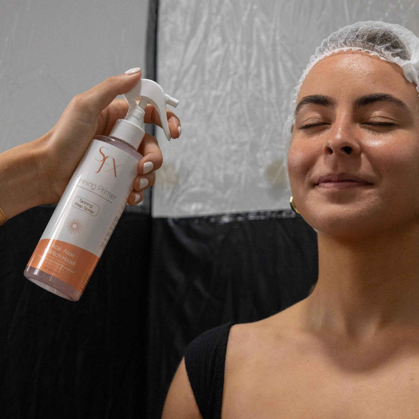 SunFX Professonal Tanning pH Balancing Prep Spray | Nutrient-Enriched, Balanced Toner | Infused with Acai, Aloe & Witch Hazel. 8 fl oz