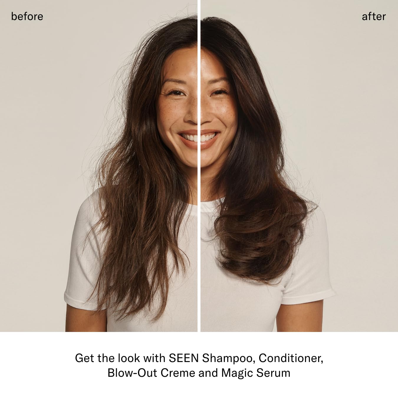 SEEN Conditioner Eco-Refill - Fragrance-Free Non-Comedogenic Hair Care for Sensitive Skin | 16 oz
