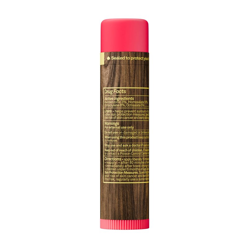 Sun Bum SPF 30 Sunscreen Lip Balm | Vegan and Cruelty Free Broad Spectrum UVA/UVB Lip Care with Aloe and Vitamin E for Moisturized Lips | Watermelon Flavor |.15 oz
