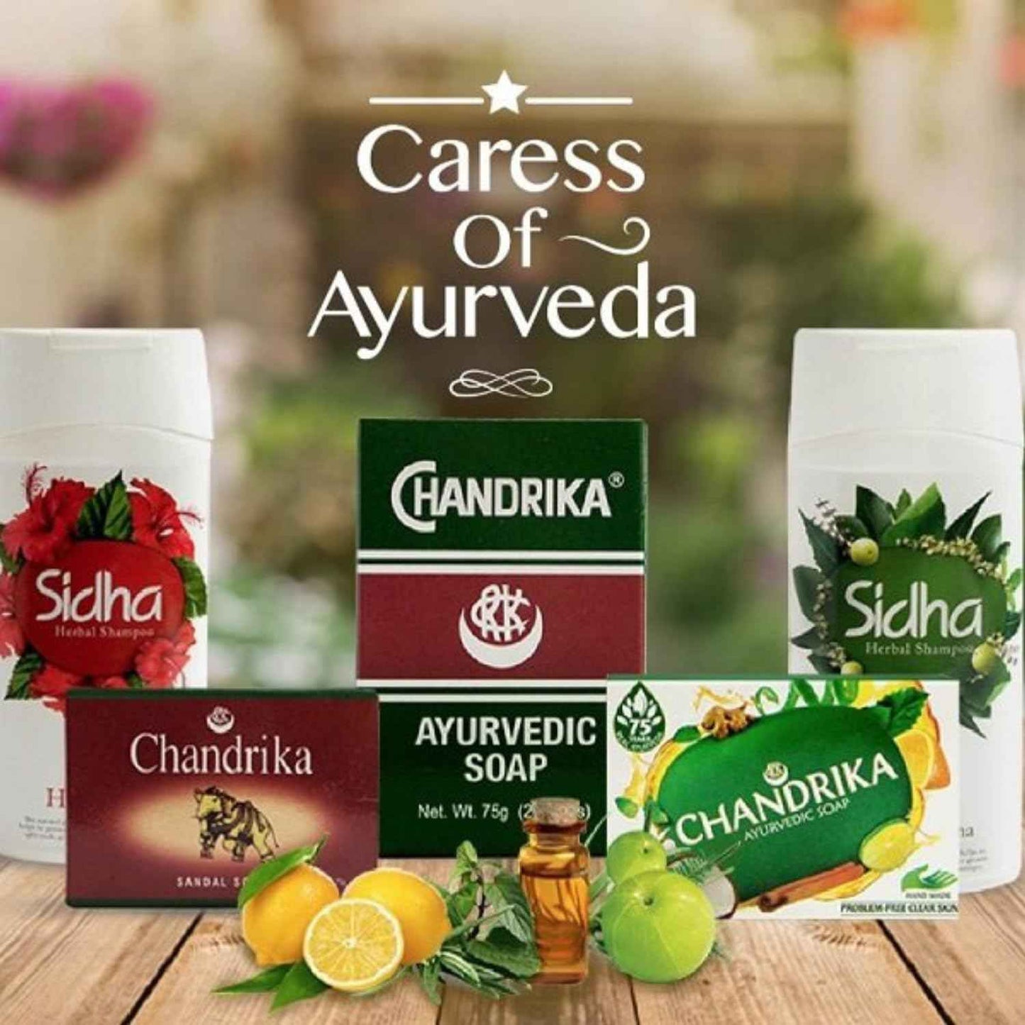 Chandrika Bath and Body Ayurvedic Bar Soap, Pack of 10 - DIRECT FROM CHANDRIKA - AUTHORIZED IMPORTERS AND DISTRIBUTORS. OF ORIGINAL CHANDRIKA LINE